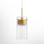 Luminaire suspendu simple à 3 lumières DEL