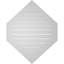 Vertical Peaked Surface Mount Signature Urethane Functional Gable Vent 11/12 Pitch, Primed Tan-101891605