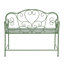 Banc de jardin extérieur Sunnydaze - vert