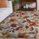 Emrick Hand Hooked Wool Floral Rug