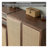 Large-capacity solid black walnut rattan shoe cabinet