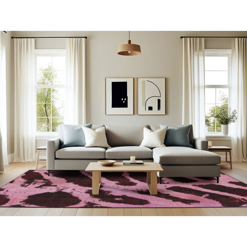 Tapis abstrait moderne 1154, Rectangle 6 pi x 9 pi