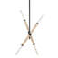 Sarisha Iron 4-Light Chandelier