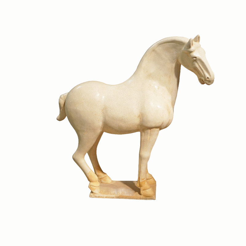 Darooge Animals Figurines & Sculptures, White, 7.87" H x 7.87" W x 3.15" D