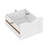 Freestanding Bathroom Storage Cabinet With 4 Drawers For Multipurpose Home Storage Solution