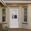 Porte d'entrée avant pré-montée en fibre de verre 1/2-Lite-88730896-88730901