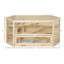 Cage à hamster en bois pour petits animaux PawHut-115296873