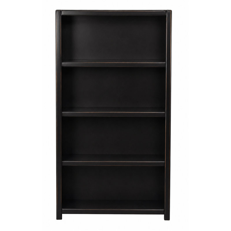 McKaylah Bookcase, Antique Black, (3 Shelf) 60” H x 32” W x 13” D