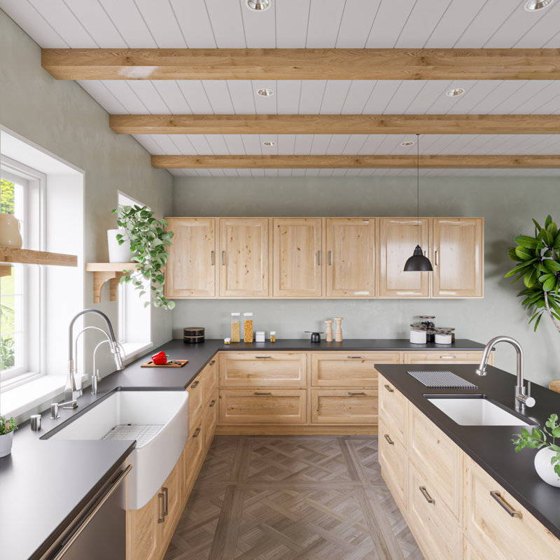 Évier de cuisine 36 po x l 20 po avec accessoire