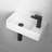 Turner 18" x 10'' White Ceramic Rectangular Wall Mount/Vessel Sink, Small Bathroom Sink with Right-Handed Faucet Hole 