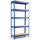 Newquay Metal + MDF Board Shelving Unit