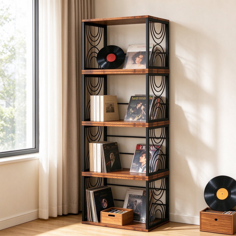 14.02 " H Media Shelves