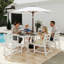 Parasol de patio 9 pi avec base-133047210