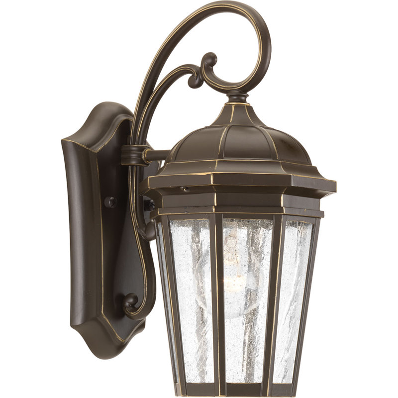 Florence-Graham Wall Light, Antique Bronze, 13.25" H x 6.25" W x 8.63" D