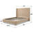 Jeffrey Velvet Upholstered Bed Frame-1787953825-1787953824