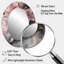 Miroir mural rose-276585041