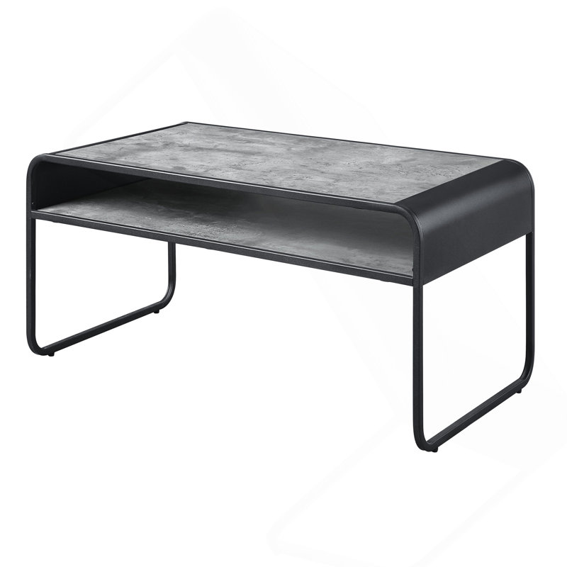 Coffee Table With Curved Design