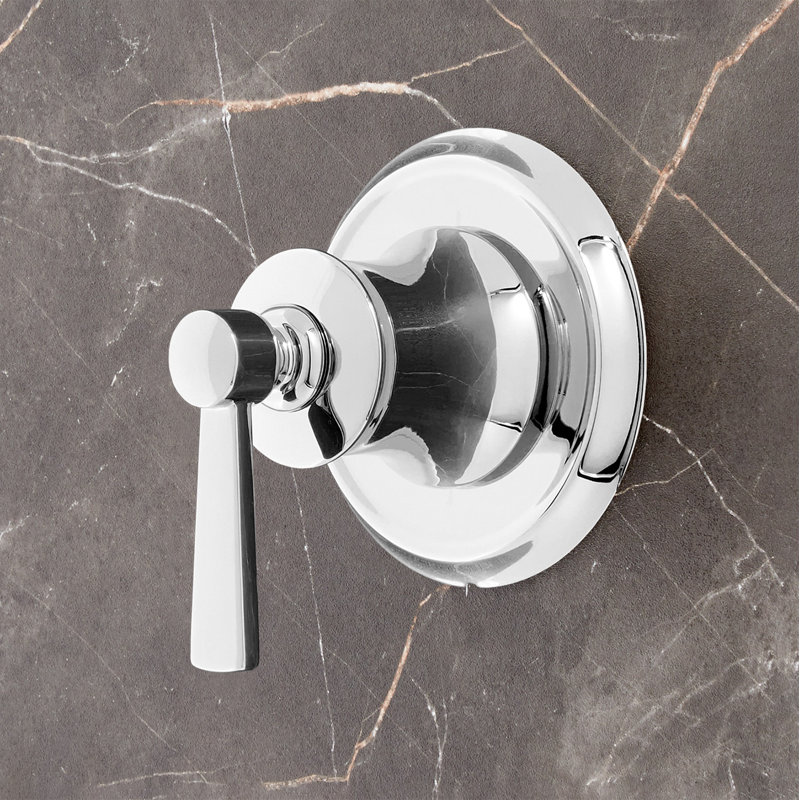Inverseur de douche encastré Pendleton, Chrome