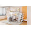 Lit mezzanine avec bureau, 7 tiroirs et 2 tablettes-734627765-734627770