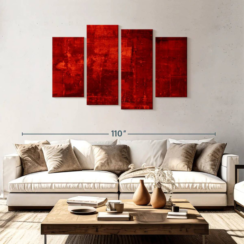 Avery Love Is Red, 48" H x 75" W