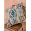 Adalayah Indoor / Outdoor Geometric Blue Square Cushion Cover