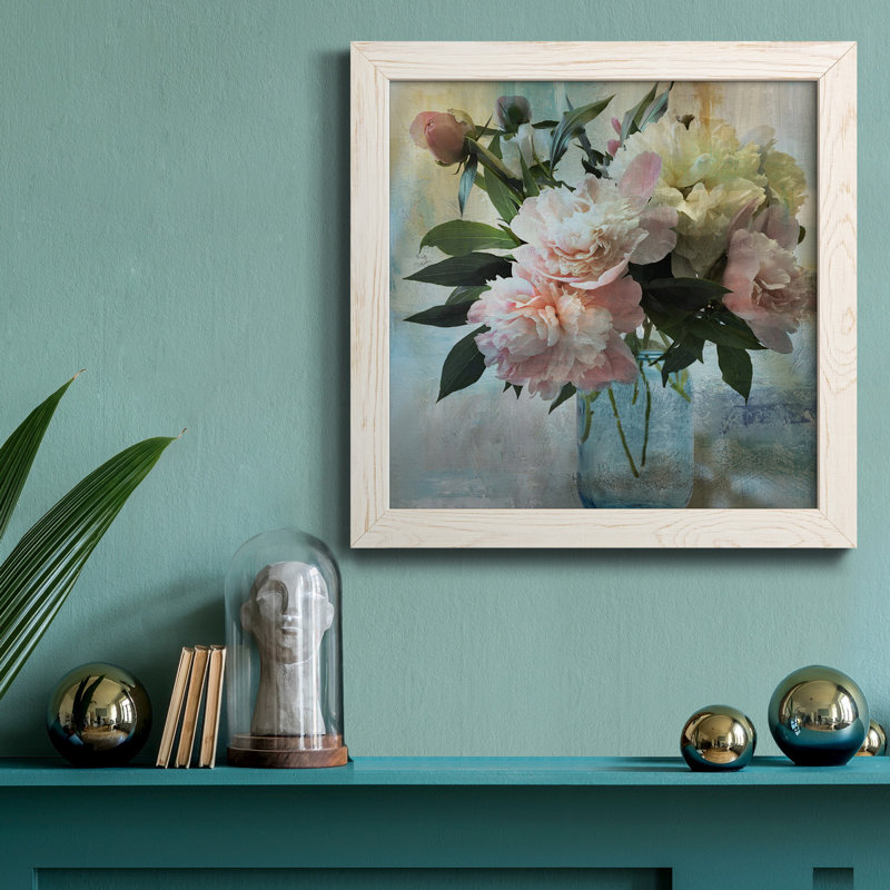 Perfect Spot - Peinture sur toile encadrée, H 31,5 po x l 31,5 po x P 1,5 po, Cadre blanc
