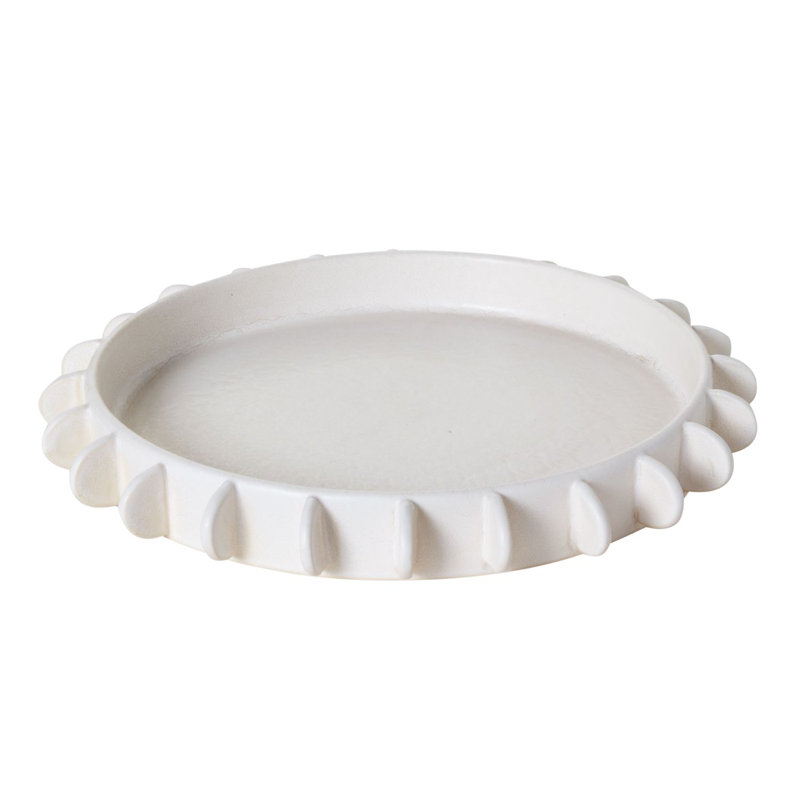 Archbold Ceramic Tray, 22" H  x 2.25" W x 2.25" D