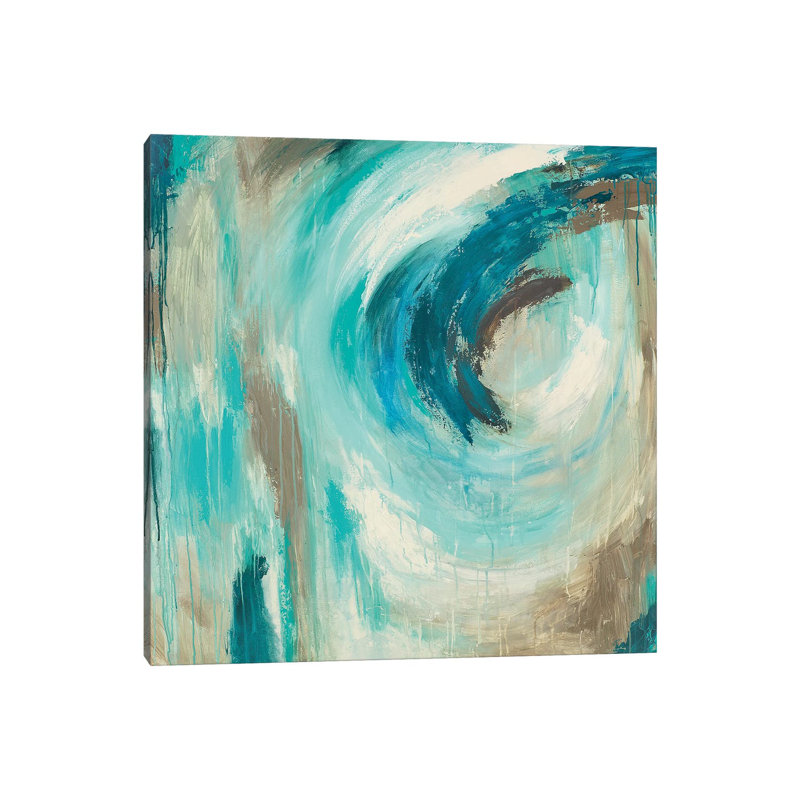 Blue Hawaii by Wani Pasion - Wrapped Canvas Painting, 45.72 cm H x 45.72 cm W