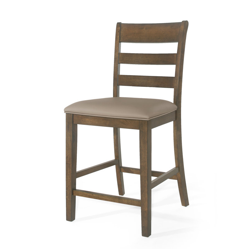 Tabouret de comptoir Paige, Brun antique