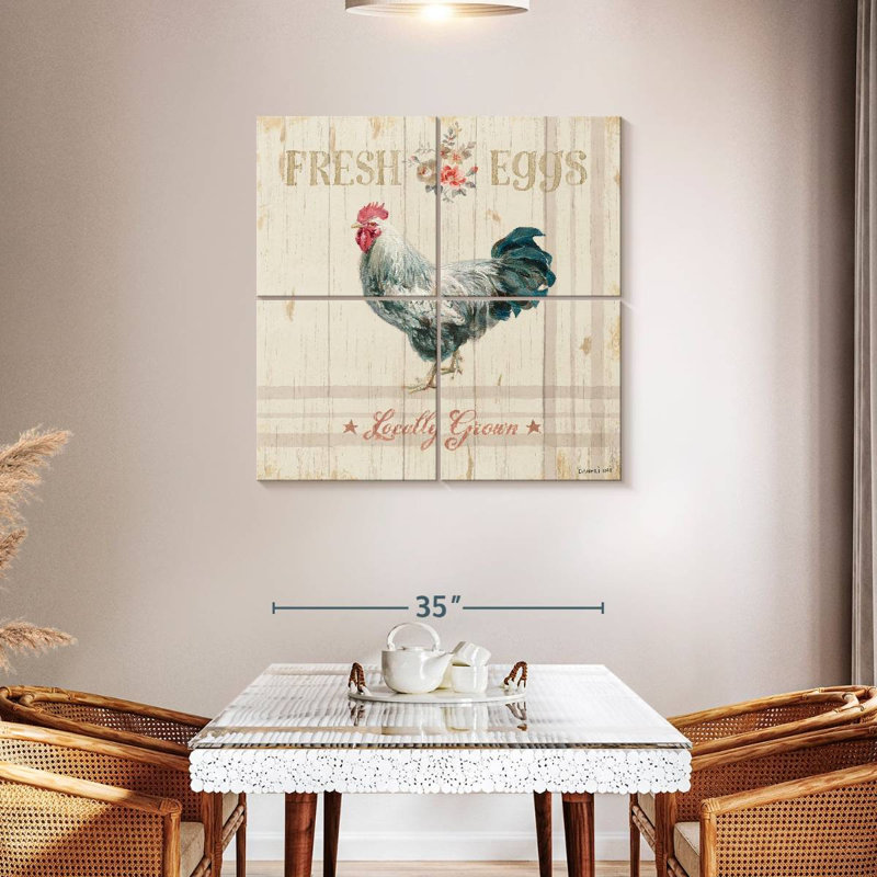 Brampt Farm Patchwork VIII, 38" H x 38" W