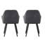 Aliauna 47cm H Upholstered Metal Armchair-1053907005