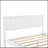 Platform Bed With Under-Bed Drawer, White-644893814