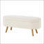 Banc de rangement avec repose-pieds ovale Luxury-125514318