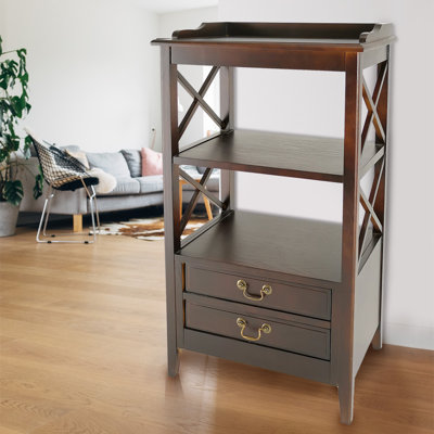 Trost Etagere Storage Bookcase