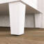 Armoire d'appoint en bois à 4 portes: rangement pour le salon, le vestibule, le bureau et la salle à manger
