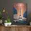  «Paris-France» par l'Arctique, art mural en métal-919440889