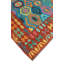 Tapis turquoise à tissage plat Vallen