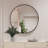 Solid Wood Circle Wall Mirror,Bathroom Mirror-1804636186-1804636187