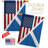 Double Sided 40'' H x 28'' W Polyester Flag Set
