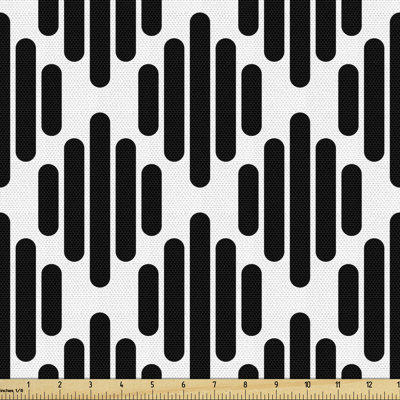 Christain Modern Stripes Mosaic Style Abstract Multi-Purpose Fabric