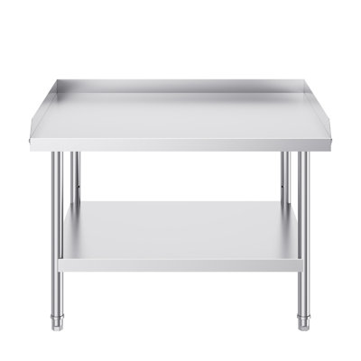 Table de travail en acier inoxydable