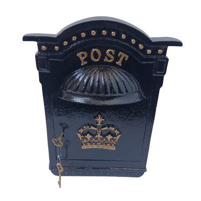 Kemah Metal Wall Mounted Post Box