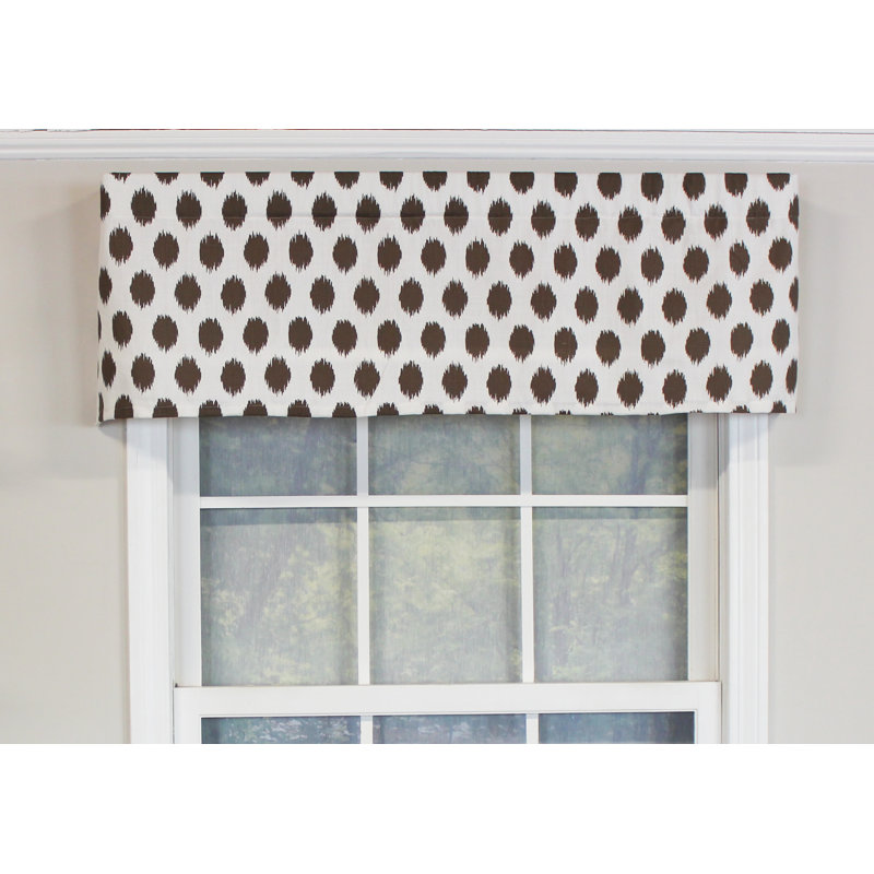 Jo-Jo Tailored Valance, Brun