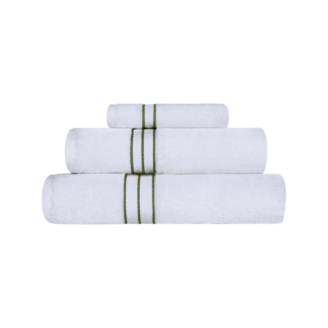 Josann Turkish Cotton Ultra-Plush Solid 3 Piece Highly Absorbent Heavyweight Towel Set Latitude Run®