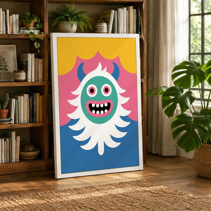 Print, 24x16 - 61.0 x 40.6 cm, Teal Border