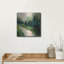 «River Walk» par Jeanette Vertentes, art mural en métal