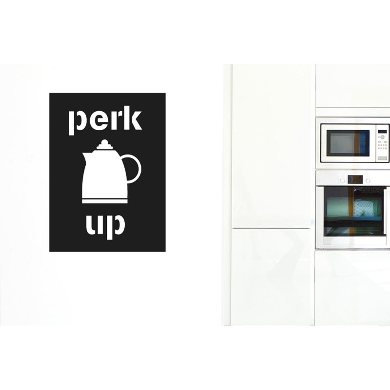 Non-Wall Damaging Wall Decal, Medium, Black