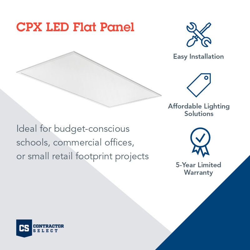 Rectangle Flat Panel Ceiling Light