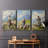 Feminine Series LI -Set Of 3 Gallery Wrapped Canvas -Ready to Hang-107311599