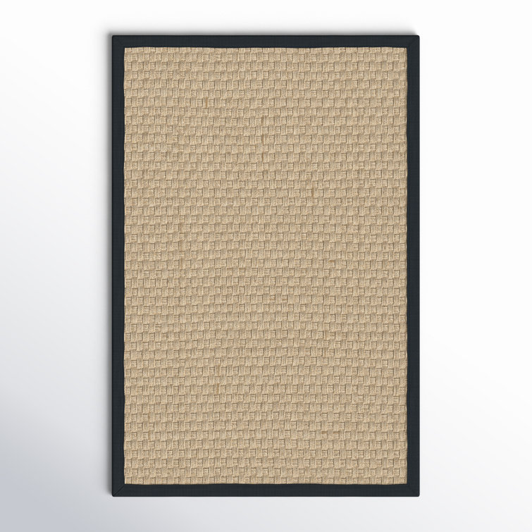 Auckland Natural/Black Area Rug